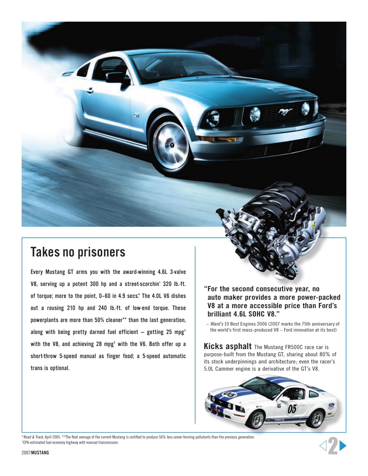 2007 Ford Mustang Brochure Page 7
